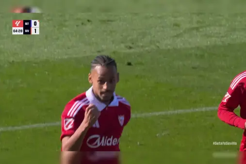 [Goal] Breaks the deadlock! Akor Adams' deft touch, Sow scores with a first-time push shot