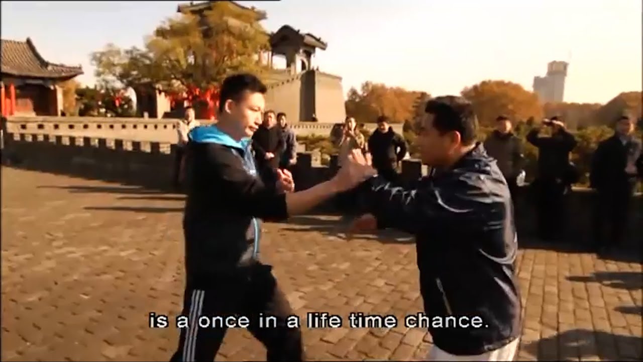 Xingyi Master Pressure Tests HILARITY ENSUES (Wing Chun vs Third Generation Xingyi Master) background