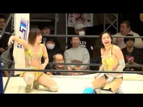 Natsumi Maki & Aoi Kiduki Vs Yako Fuzigasaki & yuki Shizuku background