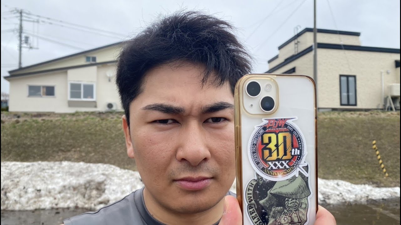 【LIVE配信】青木優也 大日本プロレス30周年記念ステッカー発送配信① background