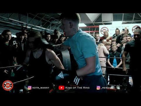 TikToker Testing Amateur Boxers chin!! | KOTR Manny background