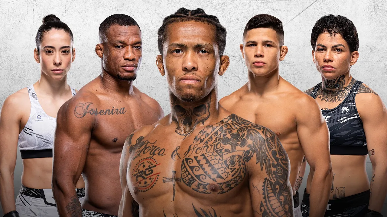 Os melhores NOCAUTES E FINALIZAÇÕES dos atletas brasileiros no UFC Vegas 113