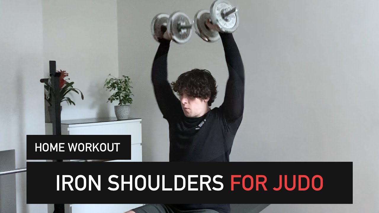 Home shoulder workout for Judo (Dumbbells only!)
