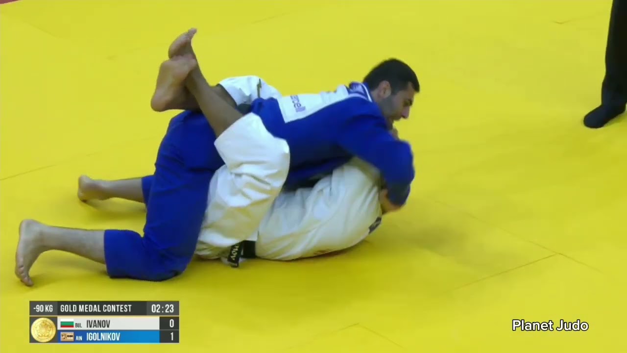 Ivaylo IVANOV 🇧🇬 🆚️ Mikhail IGOLNIKOV 🇷🇺 | финал/-90кг | Большой Шлем Баку 2023
