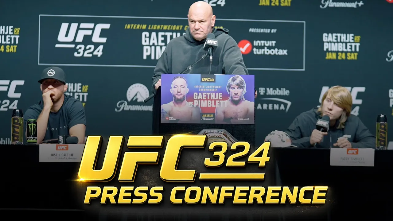 Full UFC 324 Press Conference | MMA Fighting