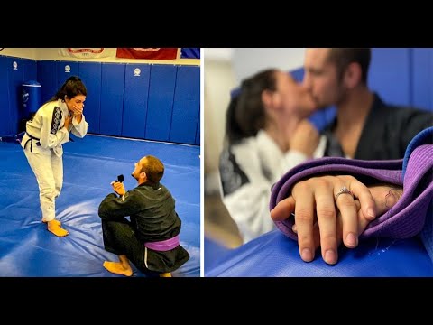 A Faked Injury Leads To An Adorable Jiu-Jitsu Proposal On The Mats