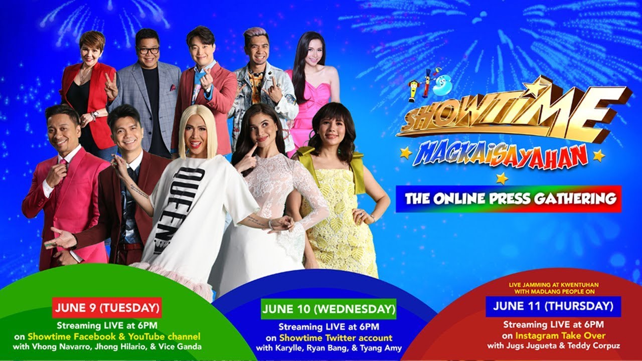 Showtime Magkaisayahan Online Press Briefing