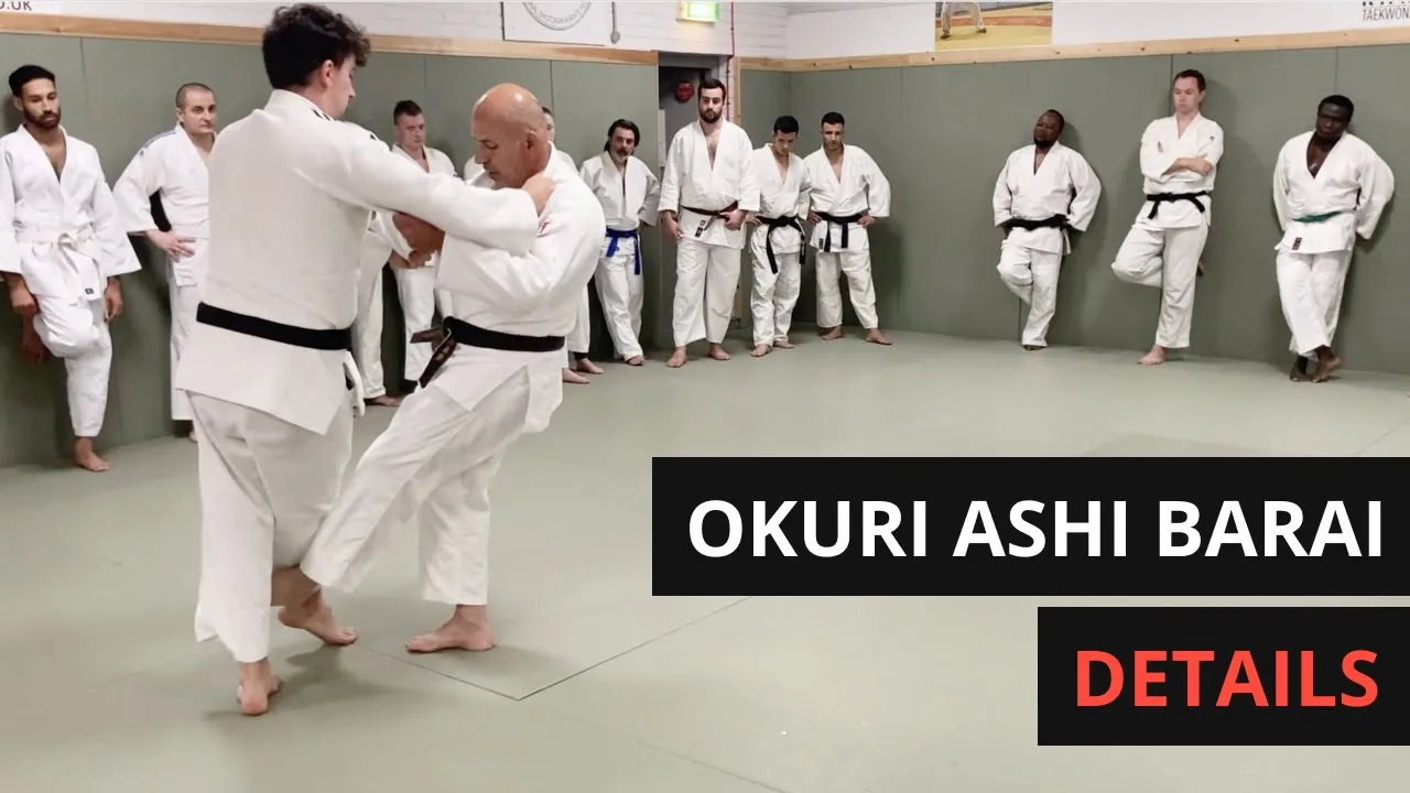 Okuriashi Barai stepping details background