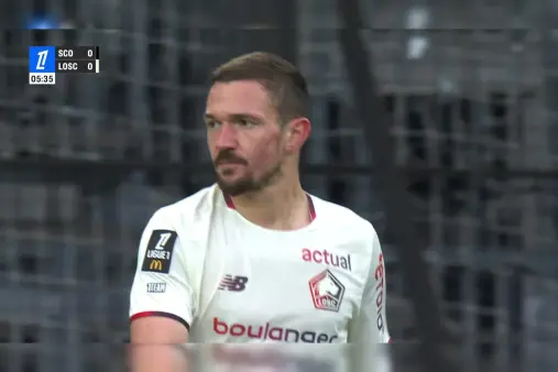 [Highlights] Lille's brilliant inside-the-box combination, but Correa fails to connect properly with the final shot