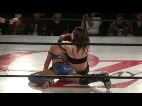 Yumi Ohka & Yukihi Maya Vs Kagetsu & Kaho Kobayashi background
