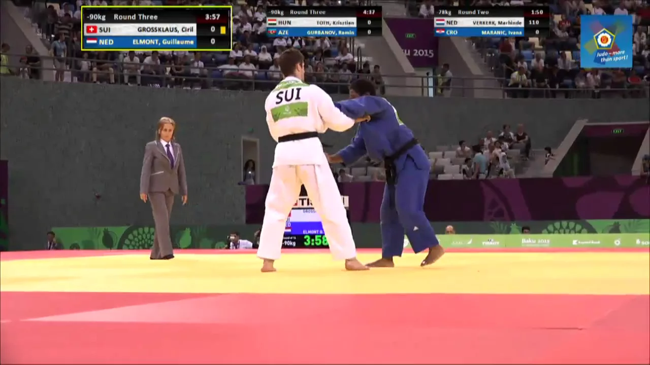 Guillaume Elmont vs Ciril Grossklaus European games Baku 2015