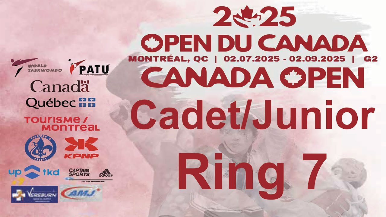 Ring 7 - Cadet and Junior - 2025 Canada Open G2 background