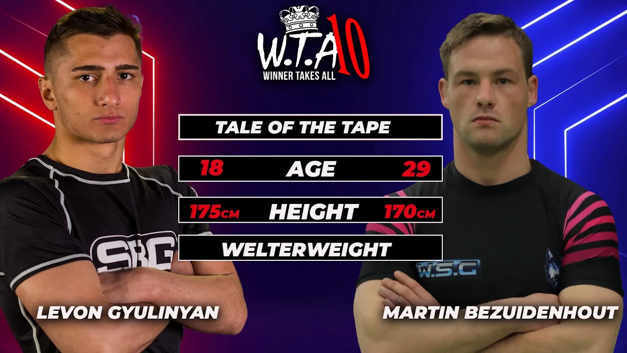 Levon Gyullinyan vs Martin Bezuidenhout