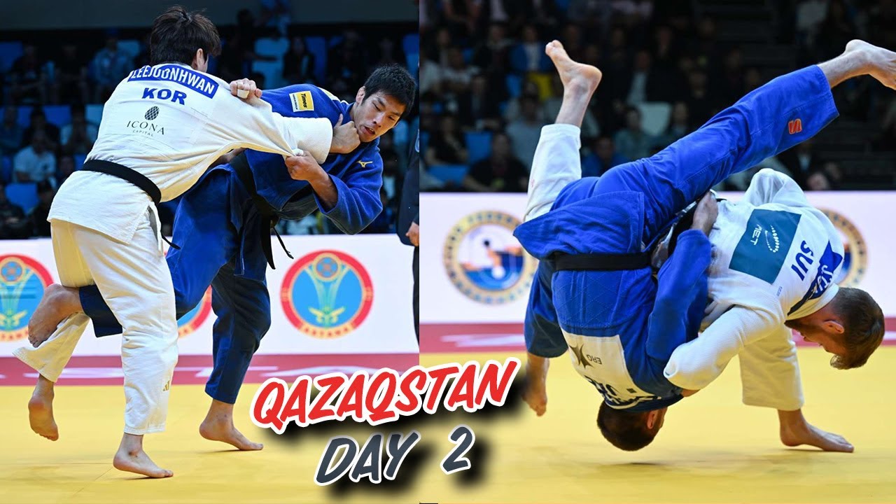 Qazaqstan Grand Slam 2025 - Day 2 Highlights! background