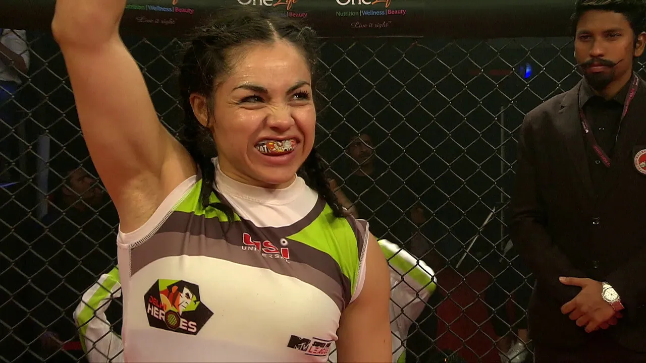 Day 15 Fight Highlights | Grand Finale | Super Fight League | Delhi Heroes v/s UP Nawabs | SFL backdrop
