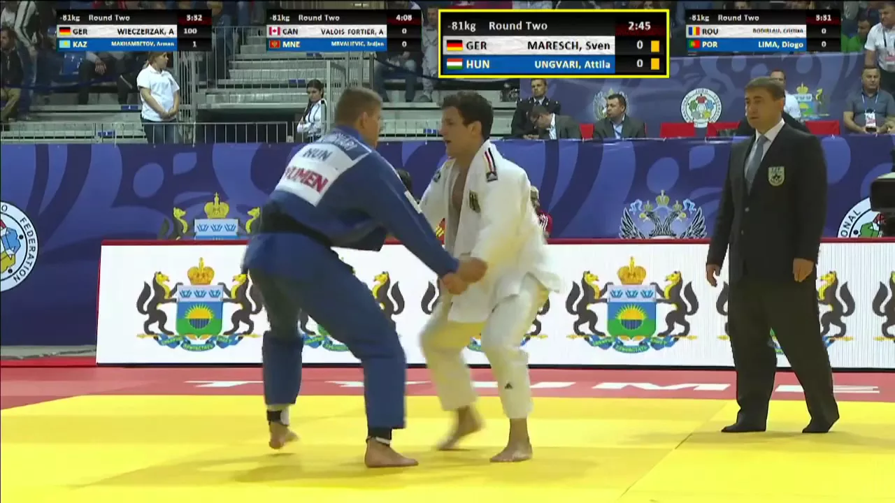 Sven Maresh vs Attila Ungvari Grand-Slam Tyumen 2015
