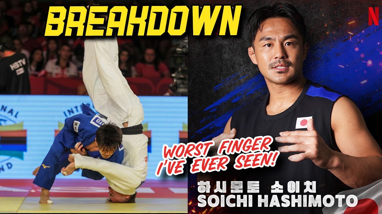 HASHIMOTO Break Down - How he does his amazing judo! background