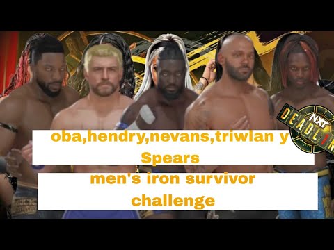 WWE 2K25 oba VS hendry VS nevans VS triwlan VS Spears 