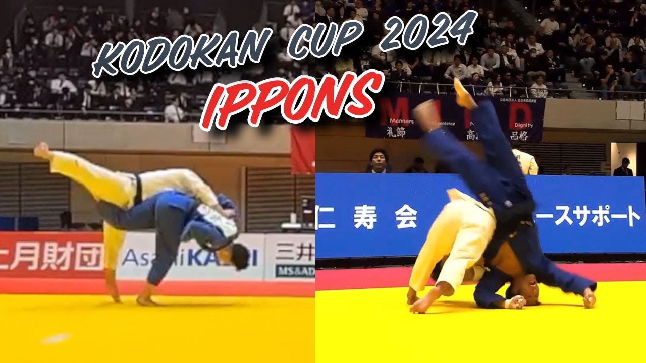 KODOKAN CUP IPPONS - 講道館杯2024 一本集 backdrop