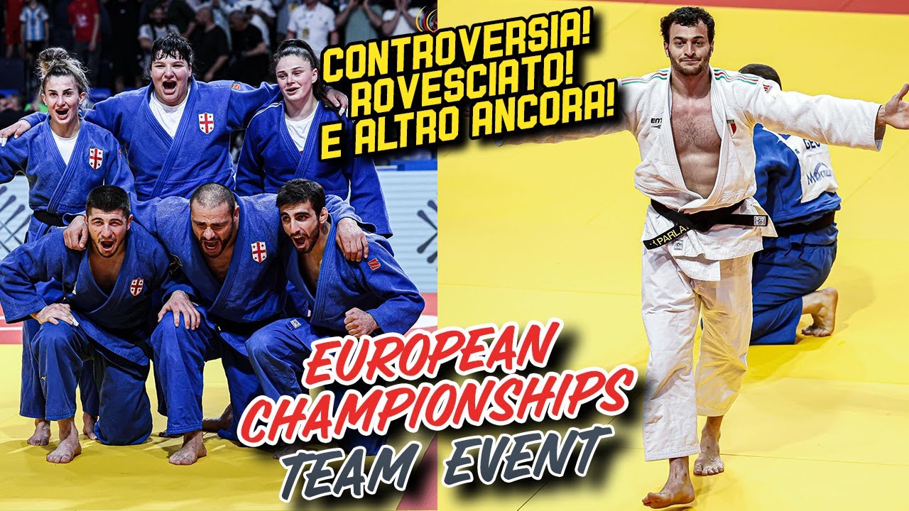 Upsets, Legend Breaks Arm, and Controversy at Team Event at European Championships Judo 2025!