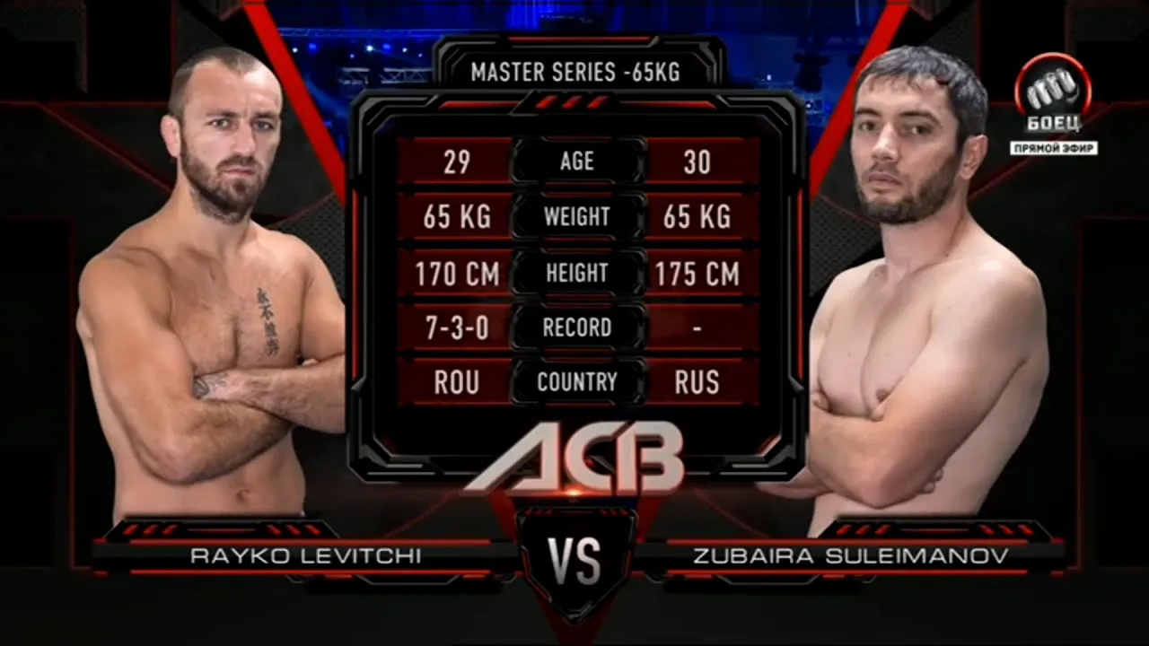 Райко Левитчи vs. Зубайра Сулейманов | Raiko Levitchi vs. Zubaira Suleimanov | ACB KB 7