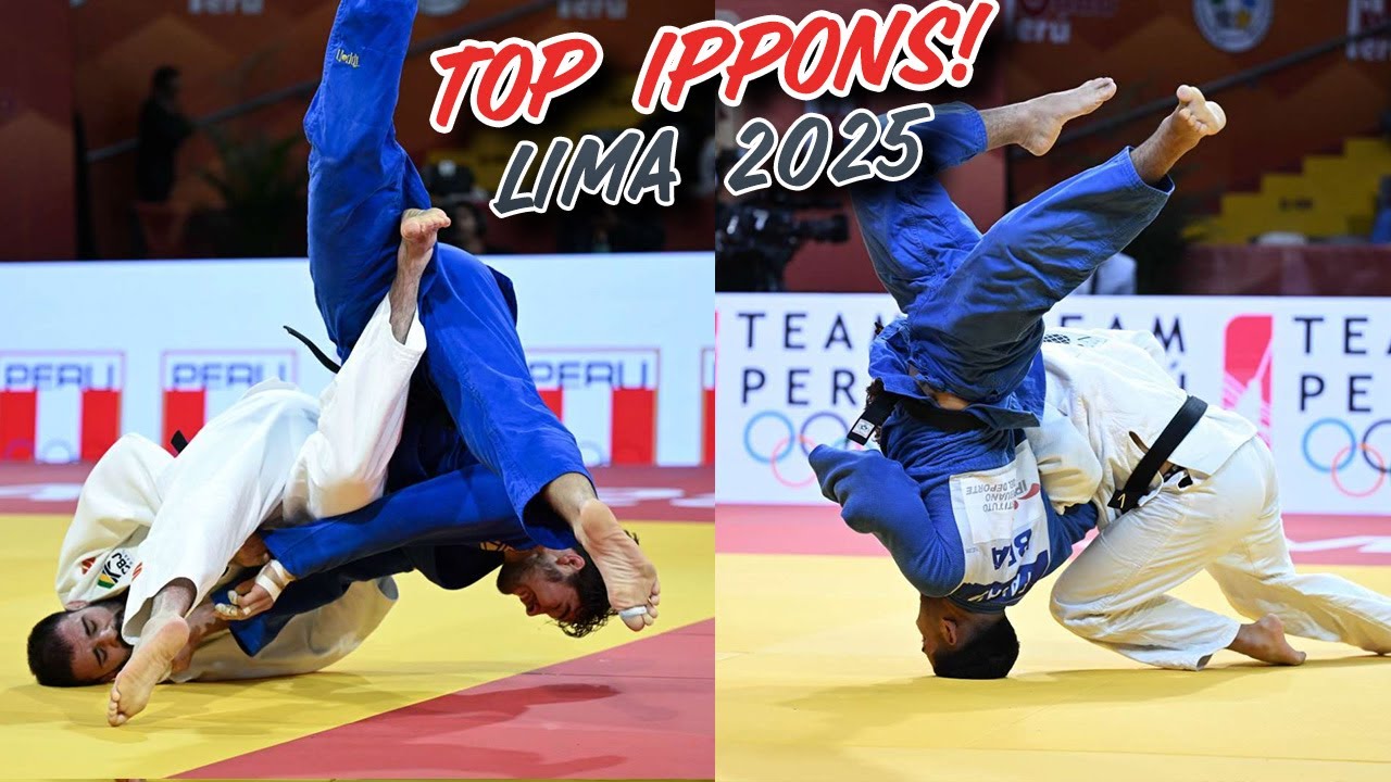 TOP IPPONS - Grand Prix Lima 2025!