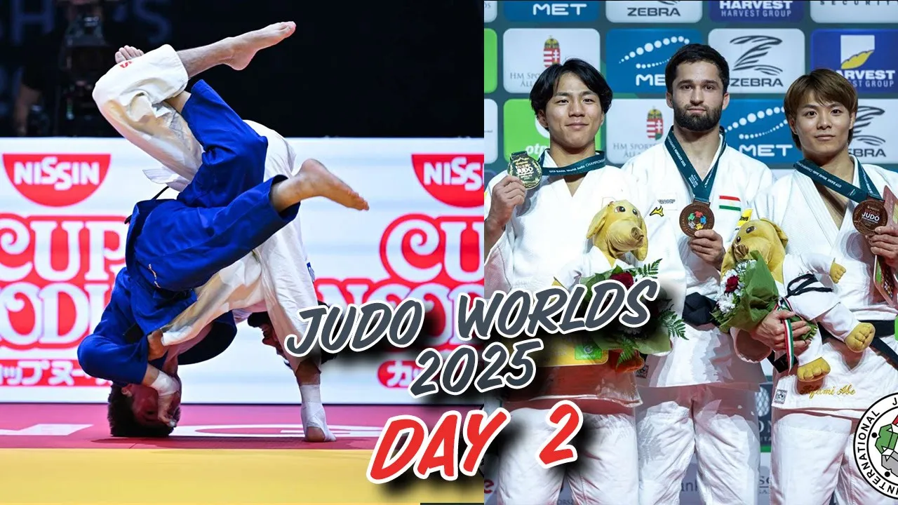 DAY 2 Highlights - Judo World Championships 2025 background