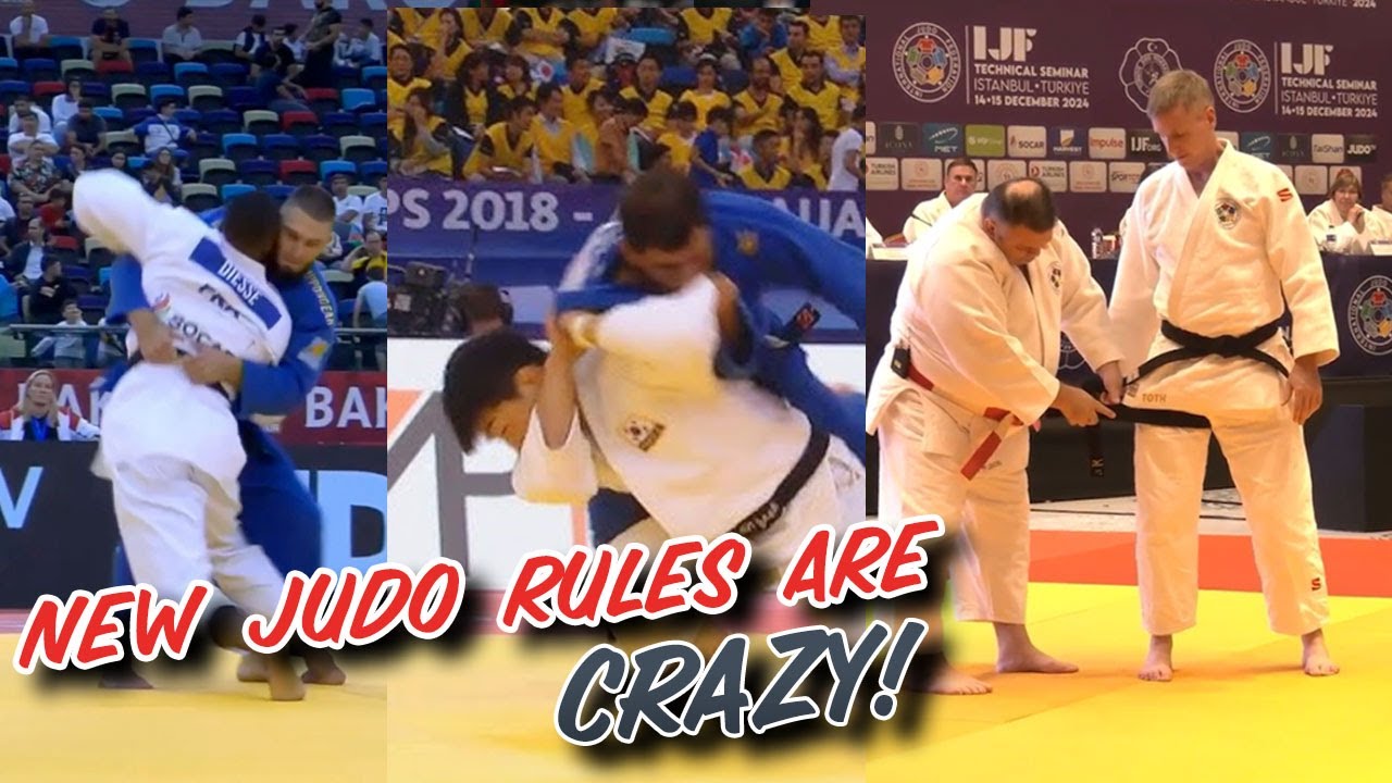 New Judo Rules Are Crazy (IJF 2025~2028) background