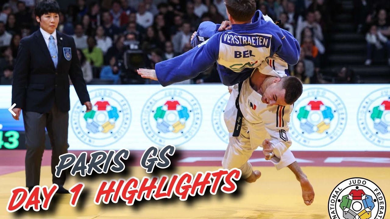 Paris Judo Grand Slam 2025 - DAY 1 Highlights! backdrop