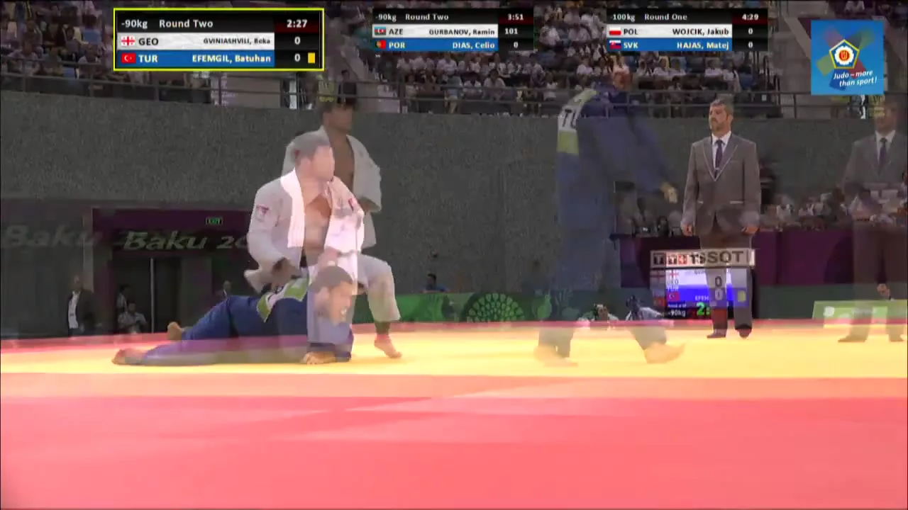 Beka Gviniashvili vs Batuhan Efemgil European games Baku 2015