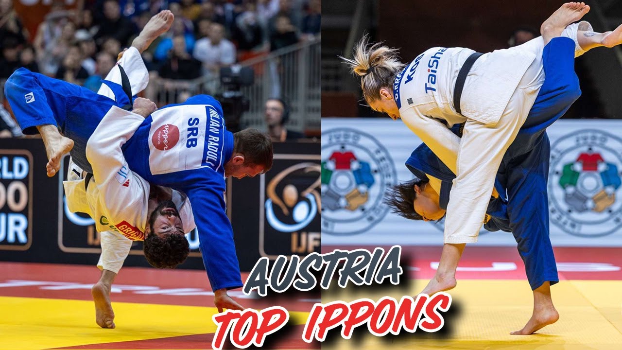 TOP IPPONS Austria Judo GP 2025 background