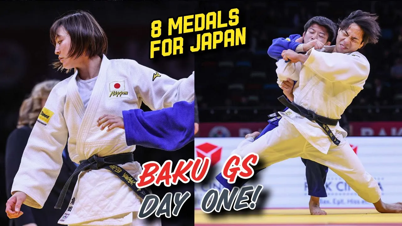 Baku Judo GS 2025 Day 1 Highlights