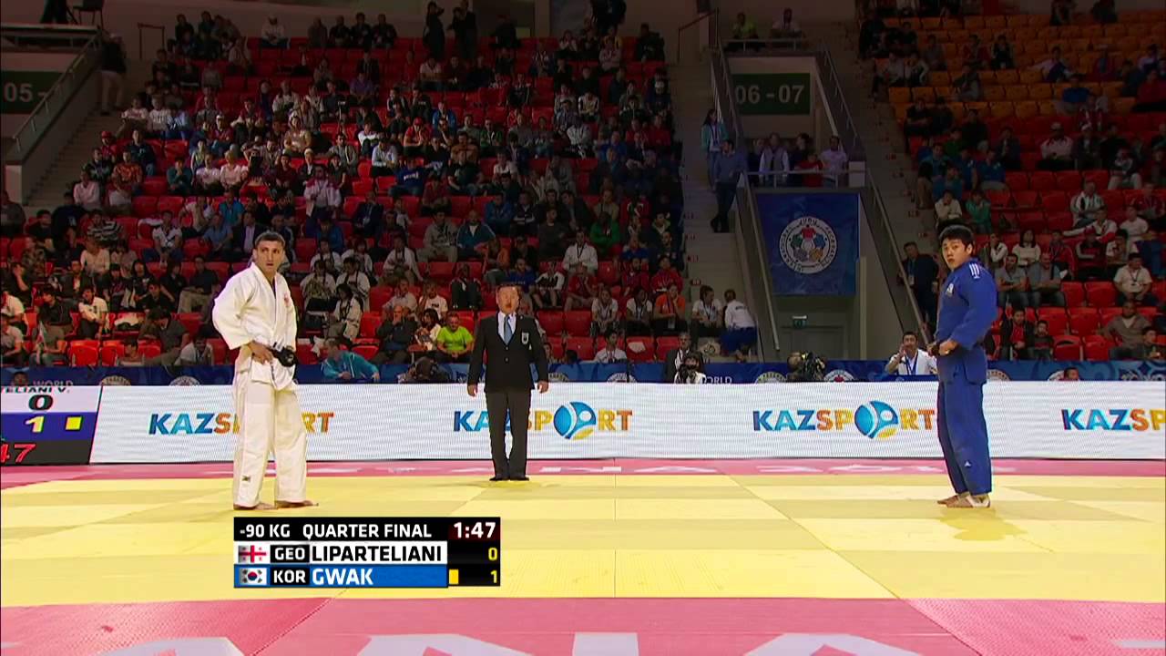 Dong Han Gwak vs Varlam Liparteliani World Judo Championships 2015 background