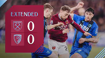 Hammers Frustrated By Cherries | West Ham 0-0 Bournemouth | Premier League Extended Highlights