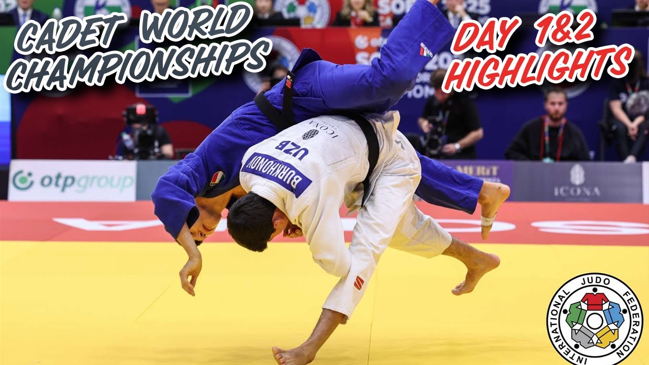 Judo Cadet World Championships Day 1&2 background