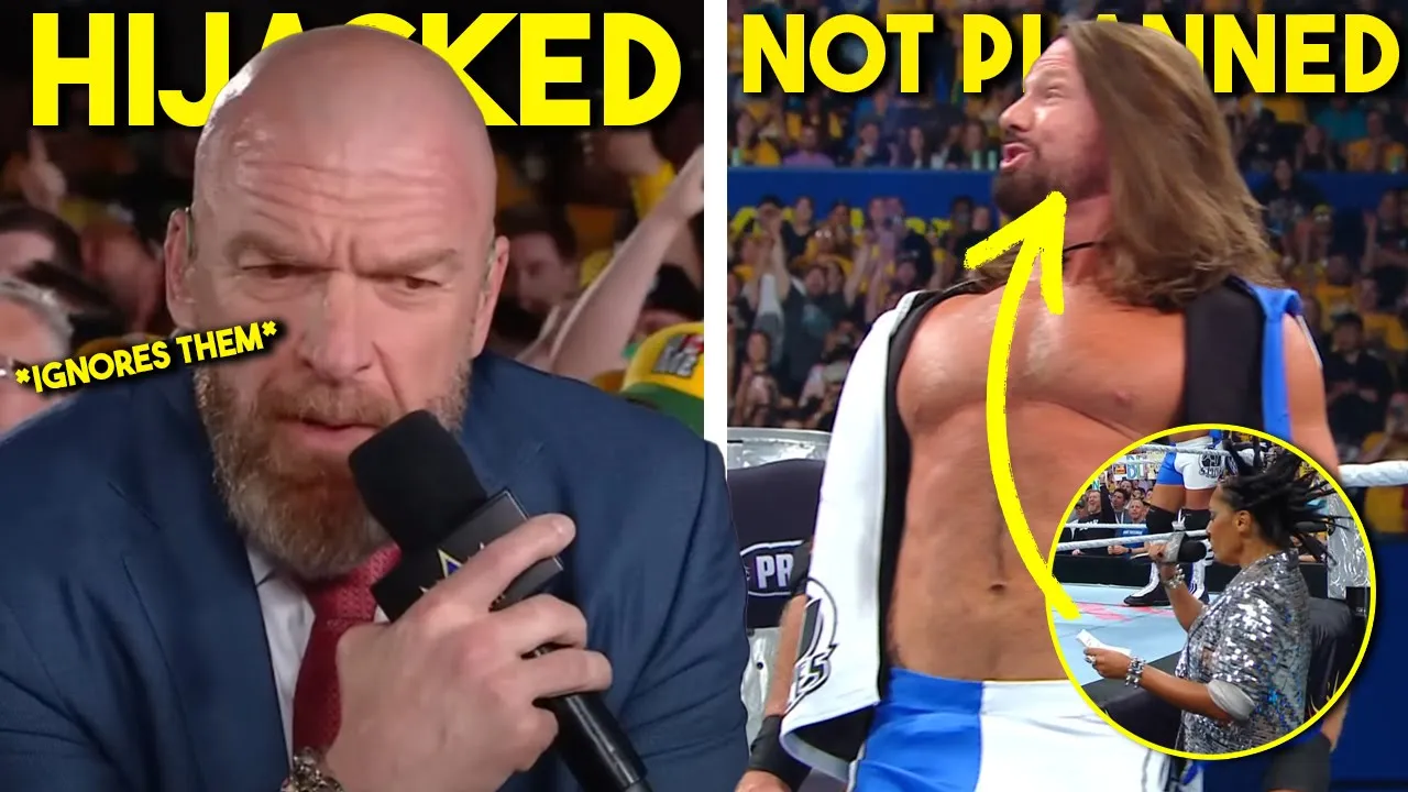 HHH Segment HIJACK...Wrestler RETIRES...Cena Styles Moment NOT PLANNED...WWE MISTAKE..Wrestling News