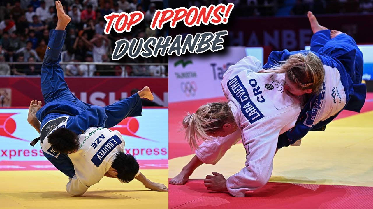TOP IPPONS! - Dushanbe Judo GS 2025 background
