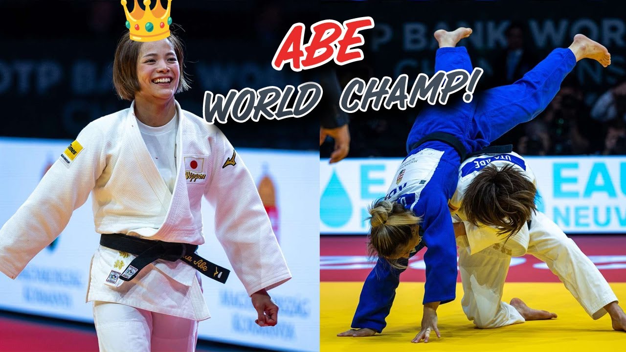 阿部詩優勝! ABE Uta Judo World Champion 2025! background