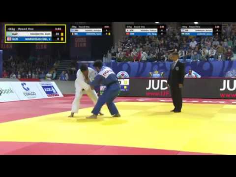 Gabit Yessimbetov vs Vazha margvelashvili Grand-Slam Tyumen 2015