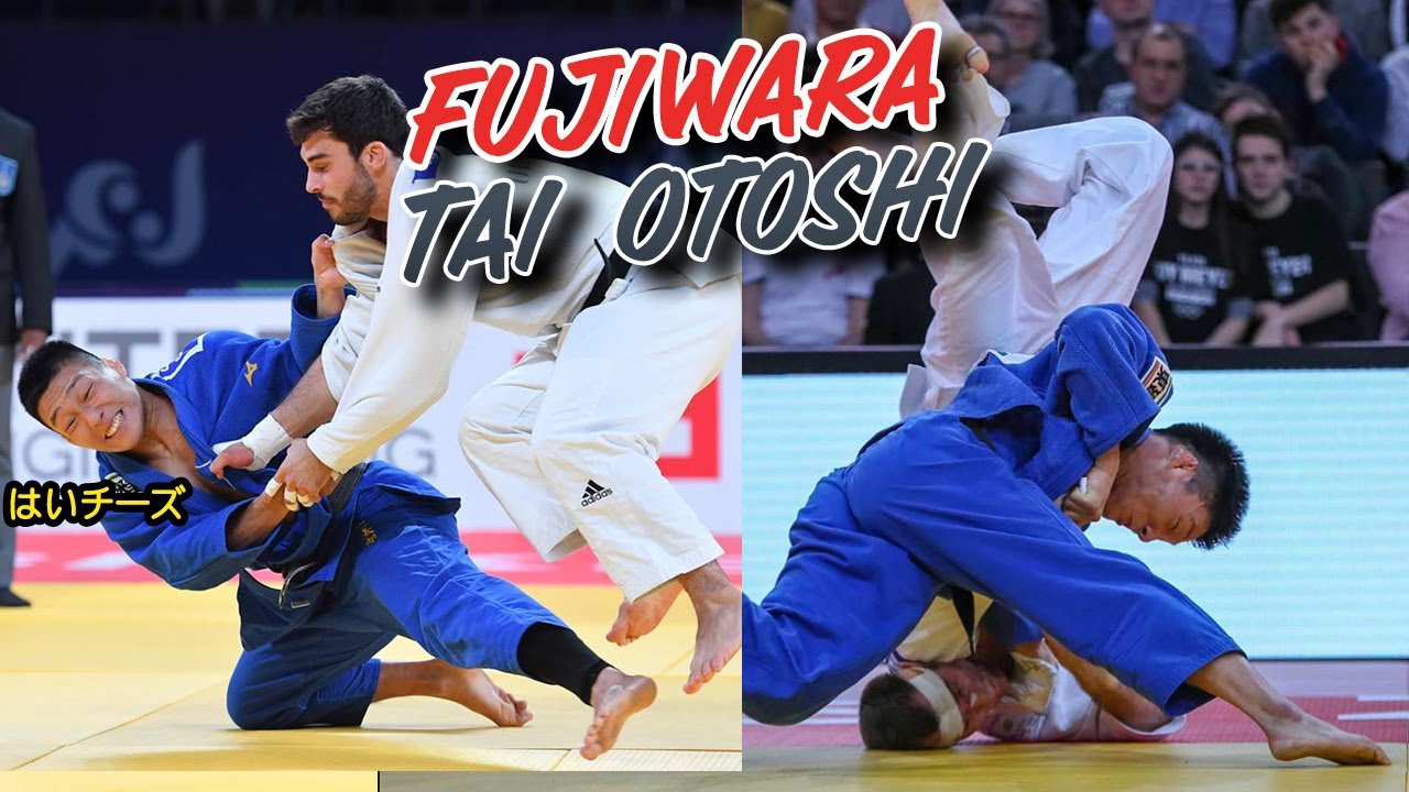 Tai-otoshi from Fujiwara Sotarou - 藤原崇太郎の体落とし background