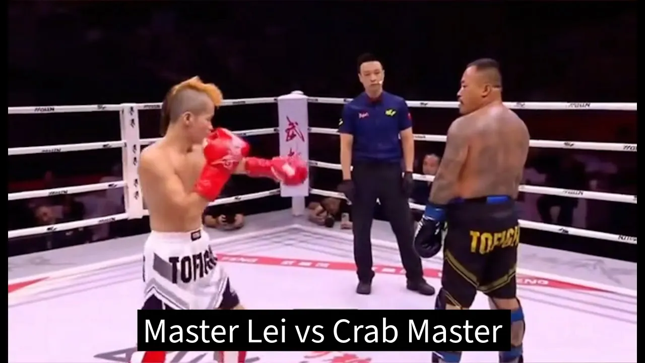 Kungfu Master vs Kungfu Comedian (Crab Style Inventor) backdrop
