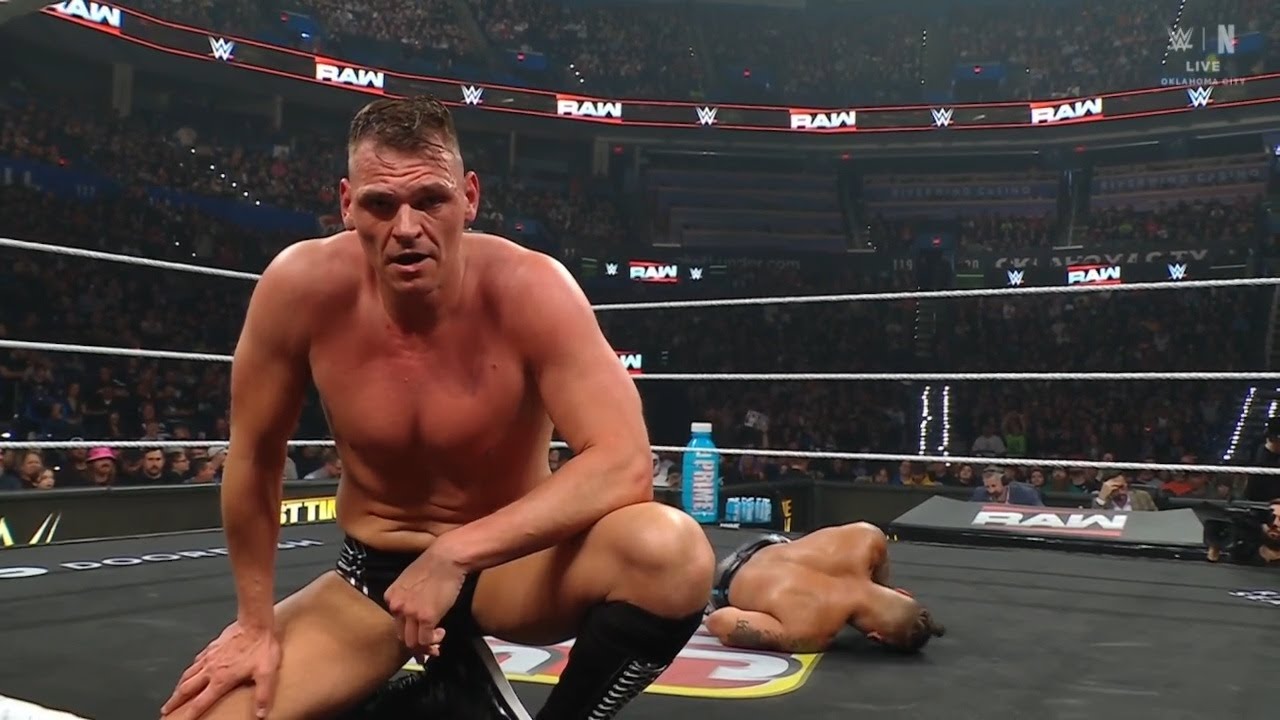 Gunther vs. Carmelo Hayes - WWE RAW | Nov. 24, 2025