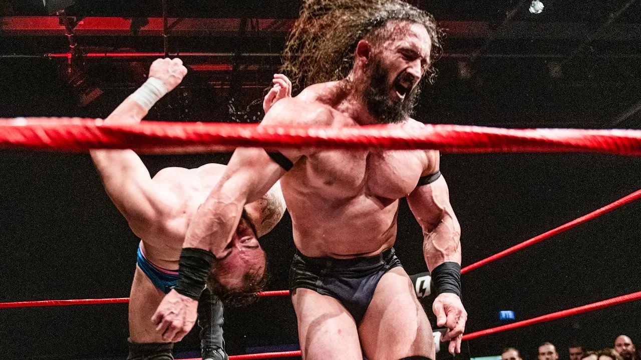 PAC vs Robbie X - FULL MATCH - Defiant Wrestling background