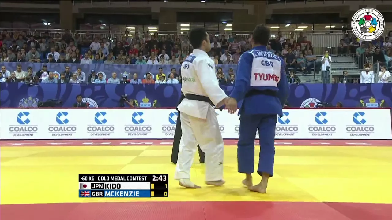 Shinji Kido vs Ashley Mckenzie Grand-Slam Tyumen 2015