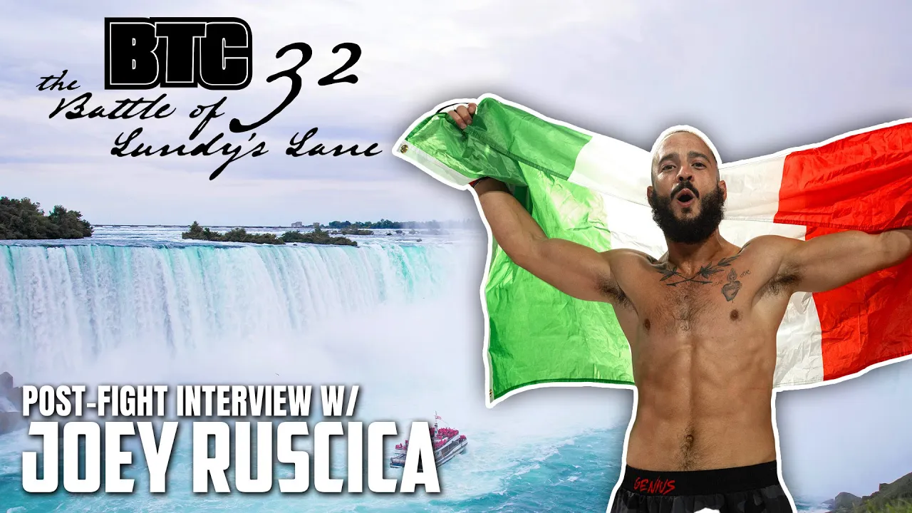 BTC 32 Post-Fight Interview #4: Joey Ruscica