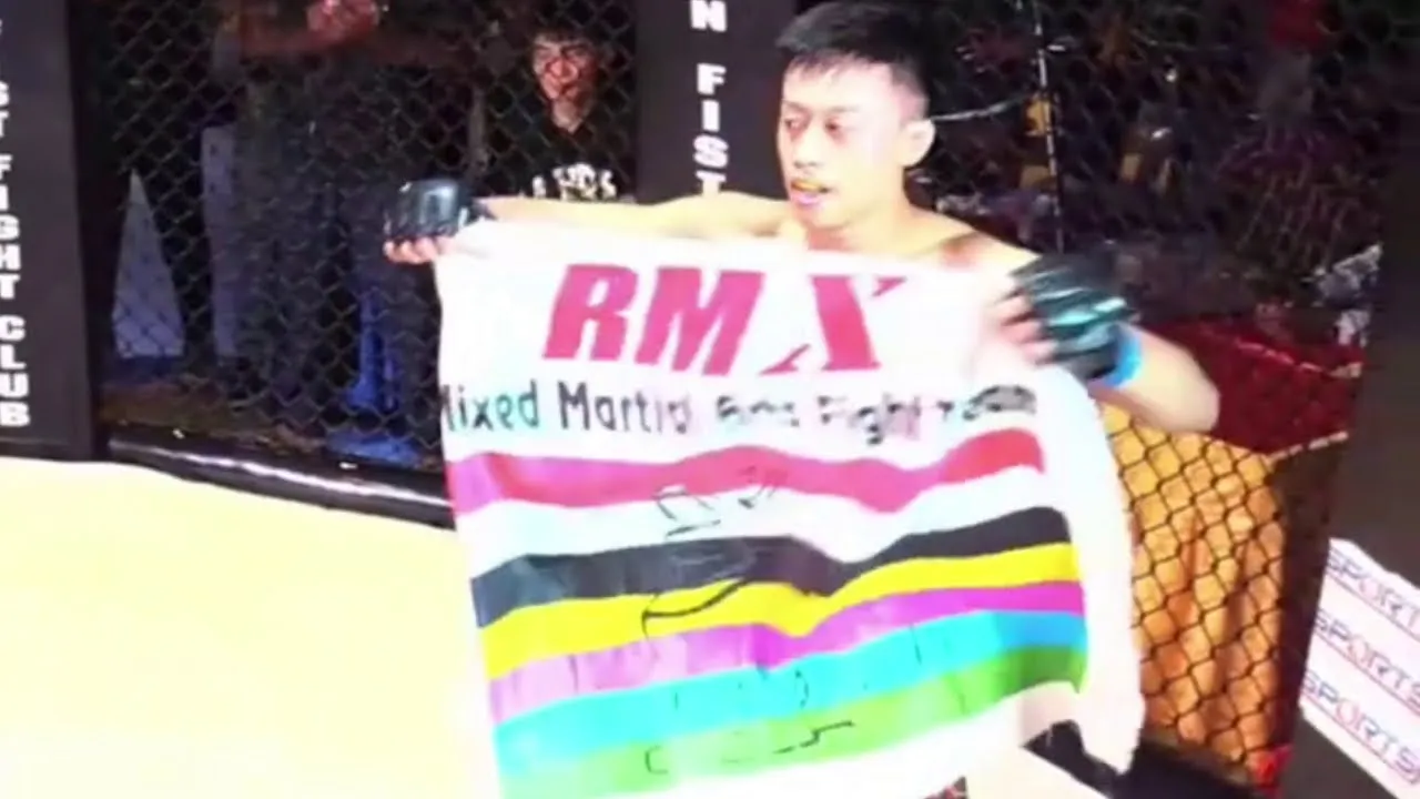 Tulashidas Ningombam (Manipur) vs Rahul Chakraborty (Karnataka) | MMA Fight | IFFC 2 | Indian MMA backdrop