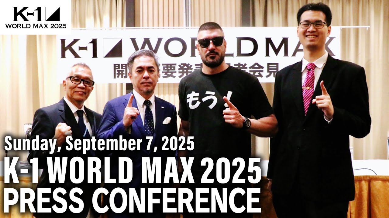 「K-1 WORLD MAX 2025」Sunday, September 7, 2025 Yoyogi National Stadium, Second Gymnasium
