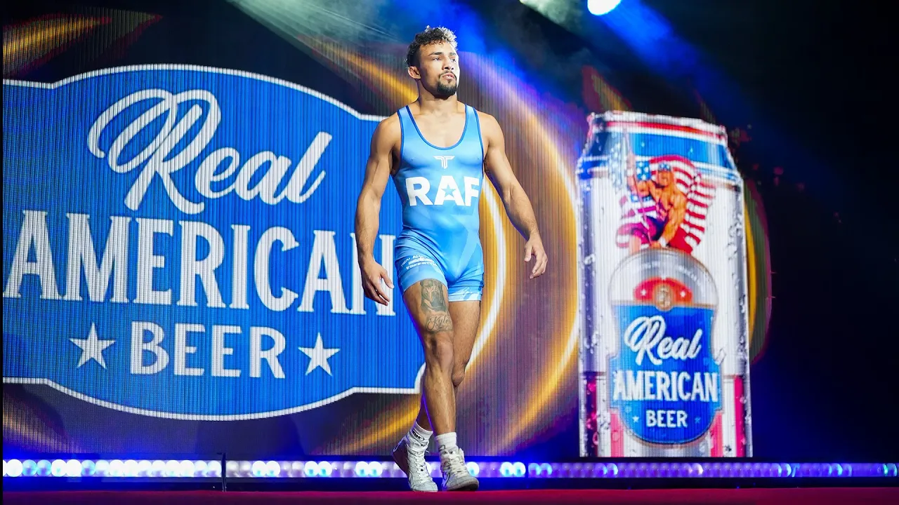 Wrestling prodigy Real Woods "Maybe I am delusional... but I win" | Real American Freestyle