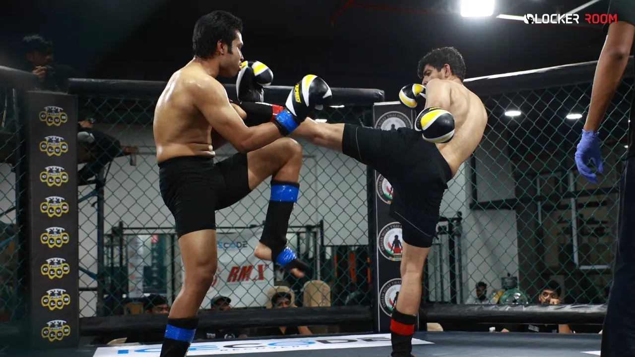 Chandran vs. Deepan Podar | Warrior's Dream Series 5 | K1 Kickboxing Fight | India backdrop