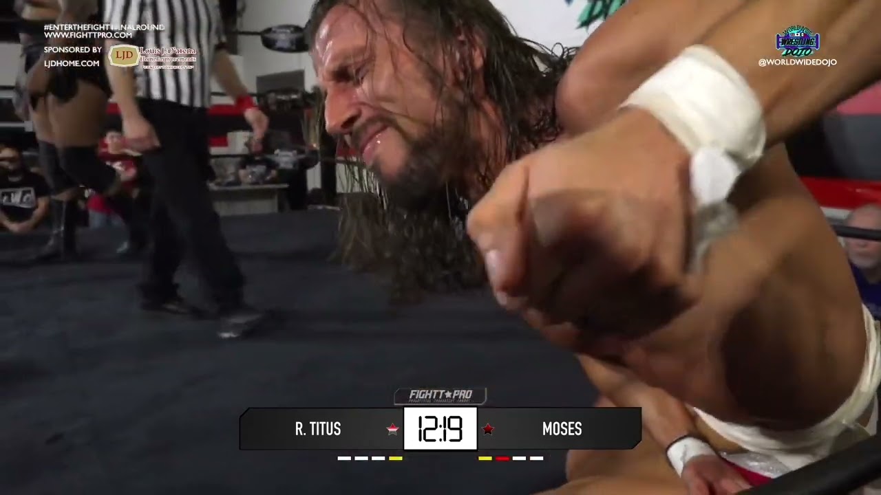 Rhett Titus “The Professional” vs Moses Enter The FIGHTT Final Round Division Playoffs